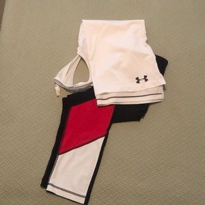 Under Armour Tank/90 Degree by Reflex Legging Set